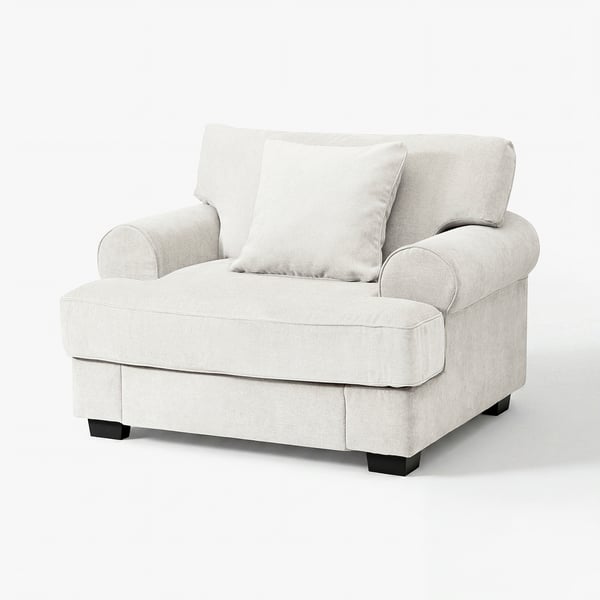 VENNGARN Sillón de 1.5 plazas, Johanneshov color hueso