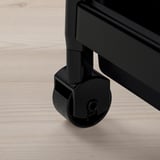 VESKEN Carrito, negro, 21 1/4x7 1/8x28 "