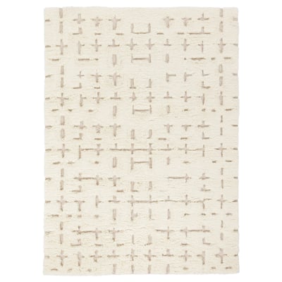 VETIVERGRÄS Alfombra de pelo largo, Piedrecitas, 5 ' 7 "x7 ' 10 "