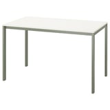 VIHALS Mesa, blanco/verde, 49 1/4x29 1/8 "