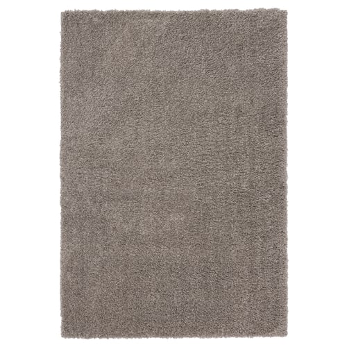 VINDEBÄK Alfombra, pelo largo, beige claro, 5 ' 3 "x7 ' 7 "