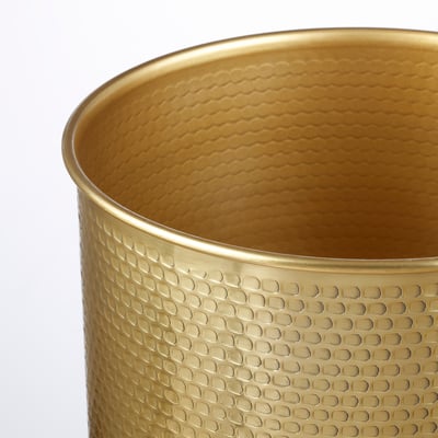 VINDFLÄKT Florero, dorado, 10 "