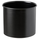 VINDFLÄKT Florero, negro, 10 "