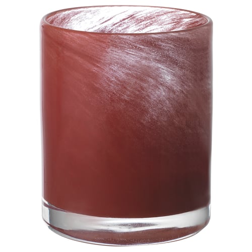 VINDSTILLA Portavelas, rojo, 4 ¼ "