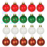 VINTERFINT Adorno para árbol, adorno vidrio/colores variados, 1 ½ "