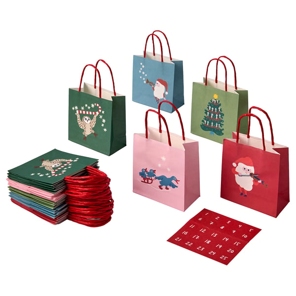 VINTERFINT Bolsa de regalo, formas variadas, 4x4 "