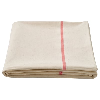VINTERFINT Mantel, color hueso/rojo, 57x126 "