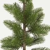 VINTERFINT Planta artificial en maceta, interior/exterior/árbol de navidad verde, 6 ¾ "