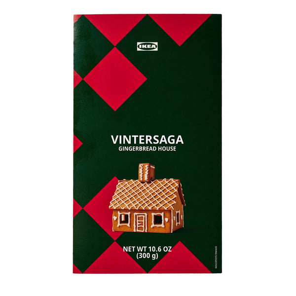 VINTERSAGA Casa de bizcocho de jengibre, 1 lb