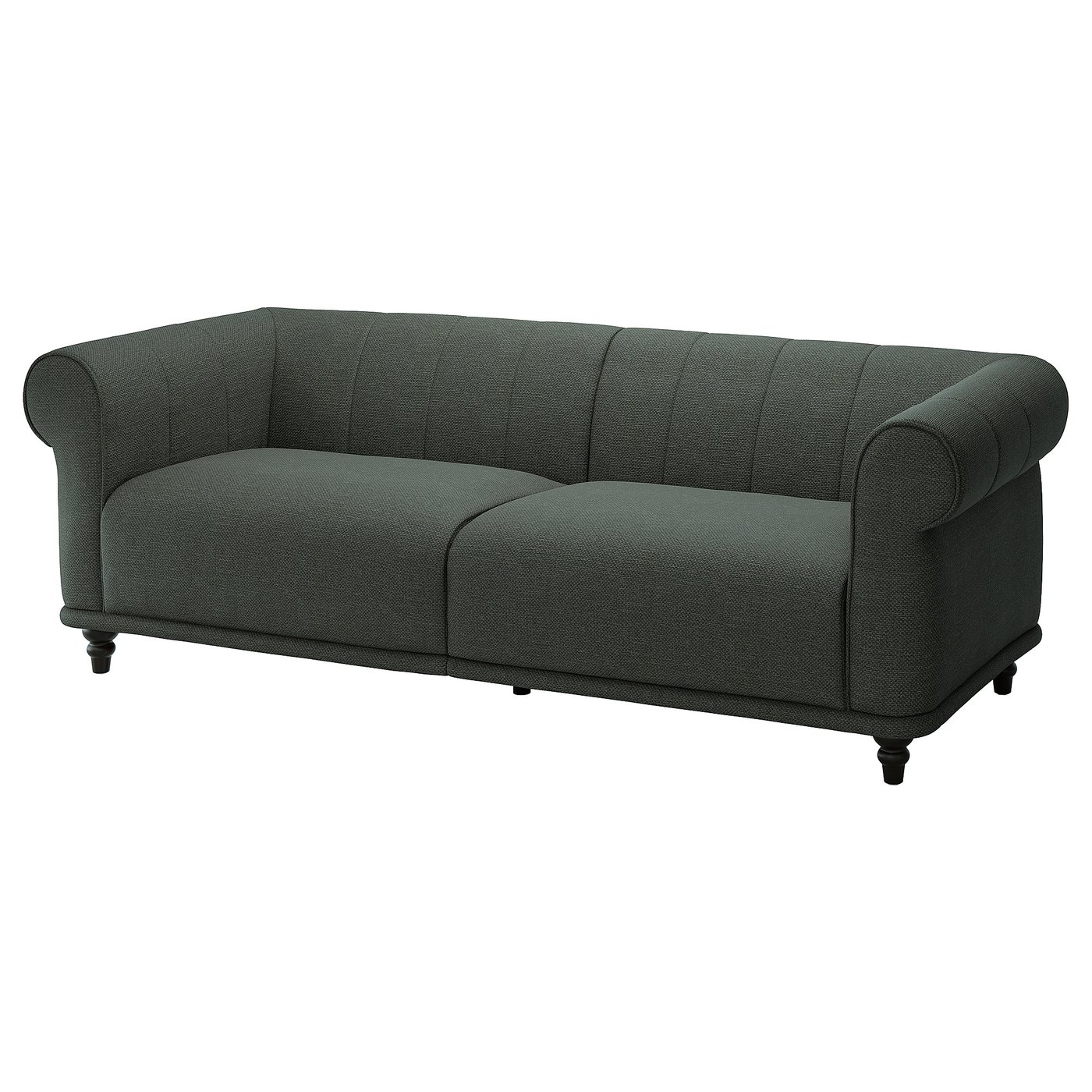 VISKAFORS sofá, Lejde gris/verde/marrón - IKEA Estados Unidos