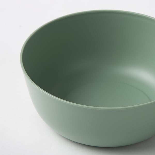 VITABBORRE Tazón, verde, 6 ½ "