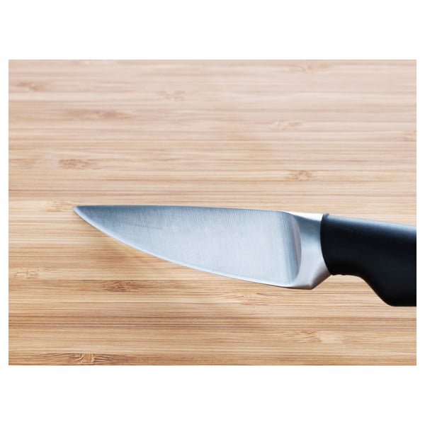 VÖRDA Cuchillo para pelar, negro, 4 "
