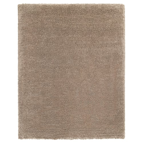 VOLLERSLEV Alfombra, pelo largo, beige, 7 ' 10 "x10 '