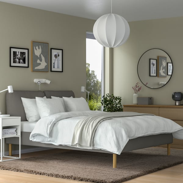 VOLLERSLEV Alfombra, pelo largo, beige, 7 ' 10 "x10 '