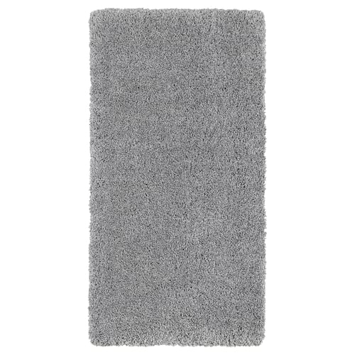 VOLLERSLEV Alfombra, pelo largo, gris, 2 ' 7 "x4 ' 11 "