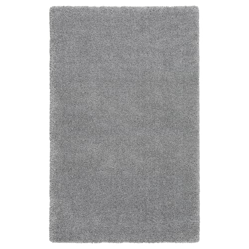 VOLLERSLEV Alfombra, pelo largo, gris, 6 ' 7 "x9 ' 10 "