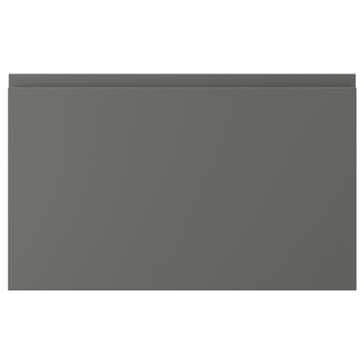 VOXTORP Frente de cajón, gris oscuro, 24x15 "