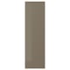 VOXTORP Puerta, alto brillo marrón grisáceo oscuro, 12x40 "