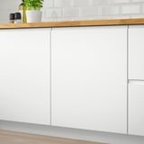 VOXTORP Puerta, blanco mate, 18x30 "