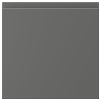 VOXTORP Puerta, gris oscuro, 15x15 "