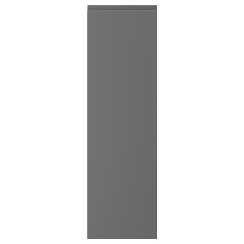 VOXTORP Puerta, gris oscuro, 12x40 "