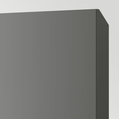 VOXTORP Puerta, gris oscuro, 18x60 "